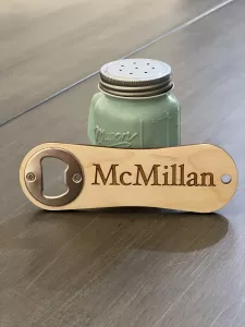 custom laser engraved bottle openers